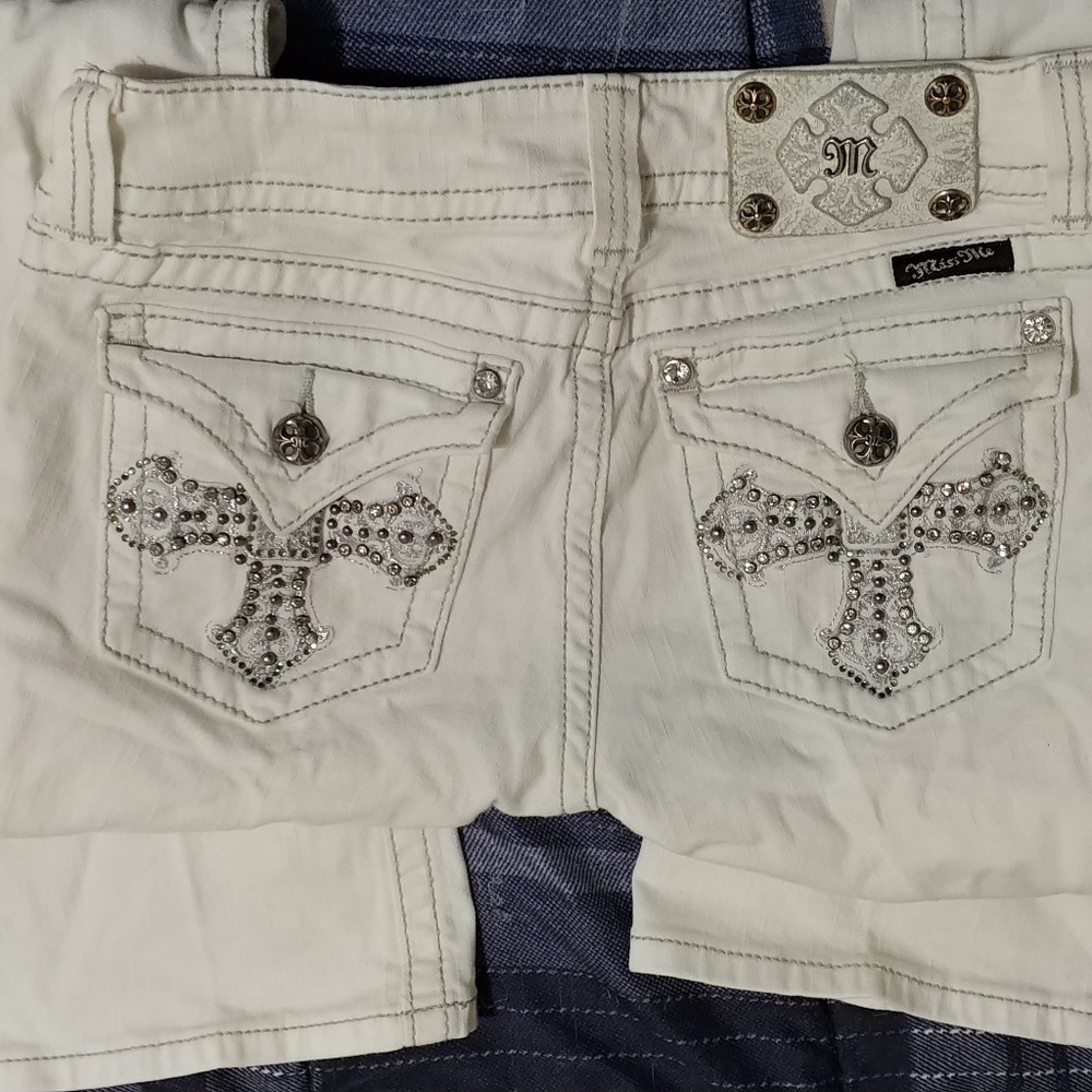 2 pair of miss me jeans size 28